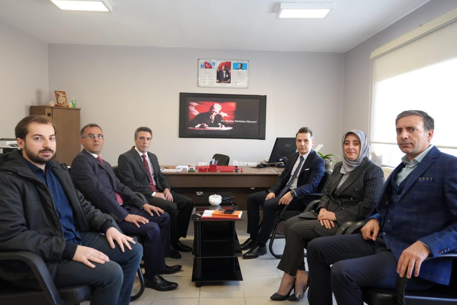 Üzümlü Kaymakamından Merkeze Ziyaret (1)