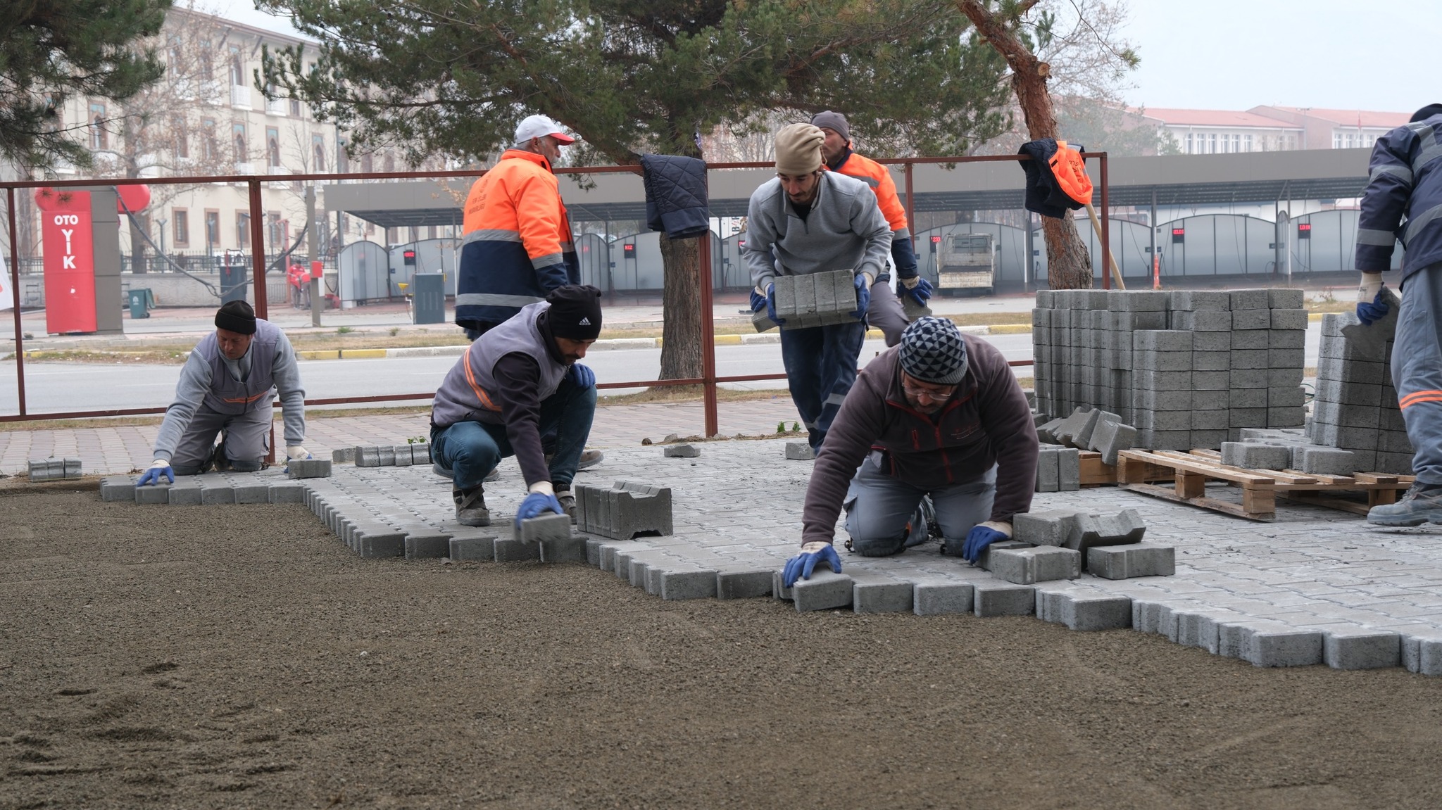 Erzincan Belediyesi Duvar Kaldırım Çalışması (1)