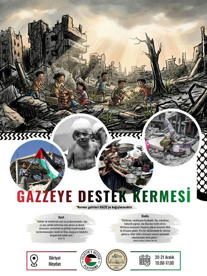 Gazzeye Destek Kermesi Erzincan