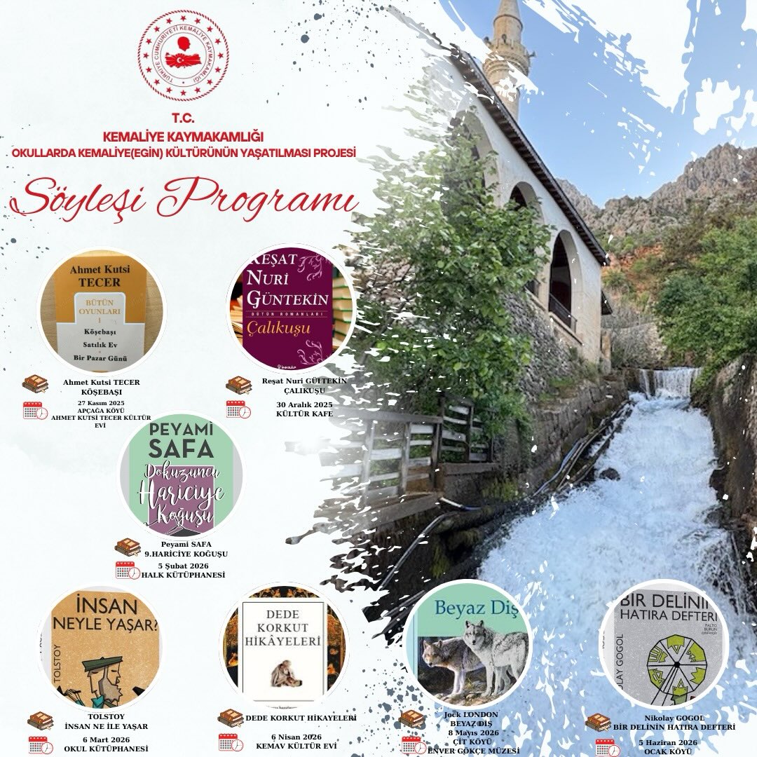 Kemaliye Kitap Söyleşişeri