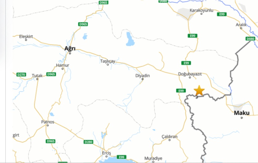 Ağrı Doğubeyazıt Deprem