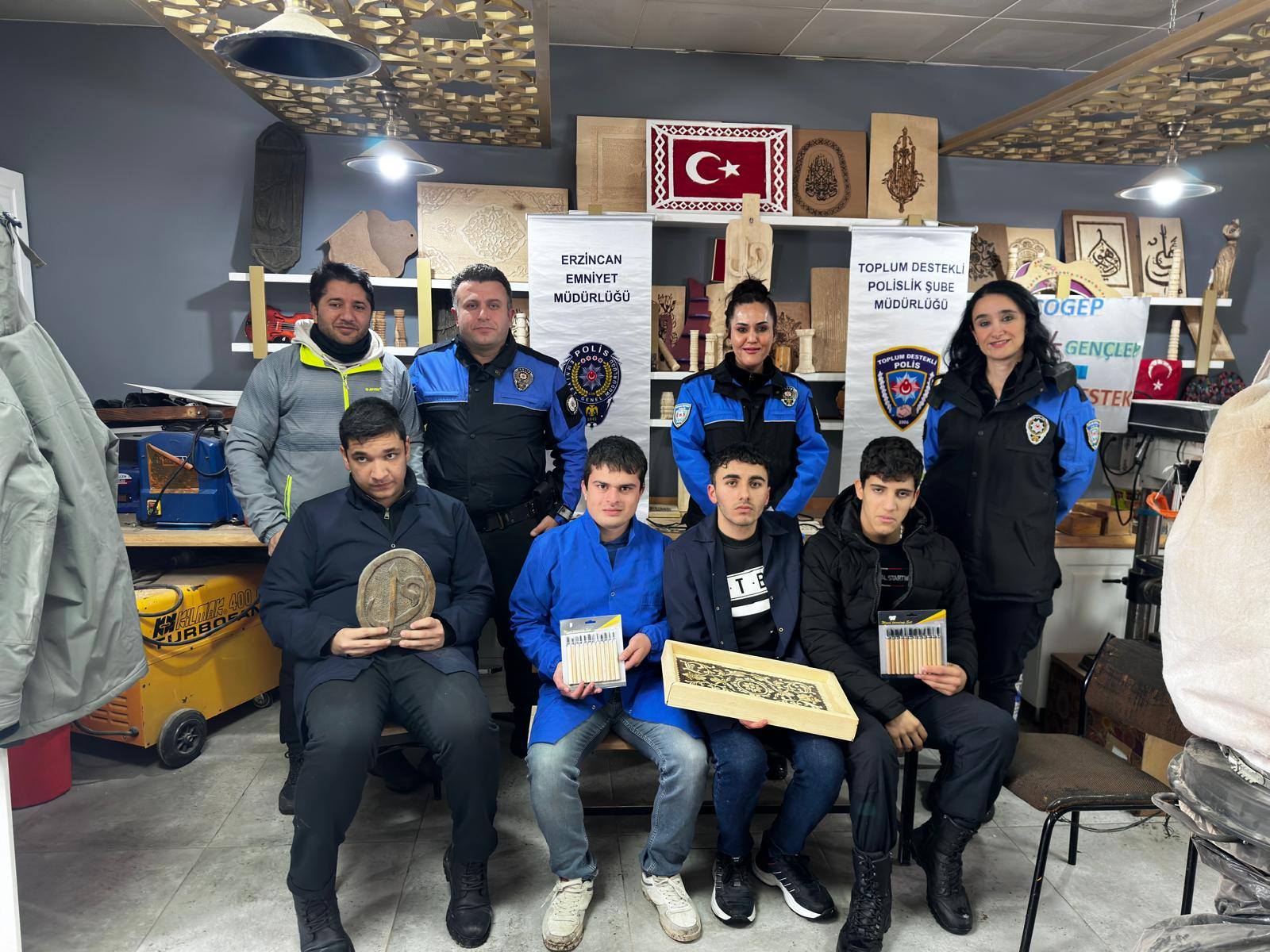 Emniyetten Sümer Okuluna Hediye (2)