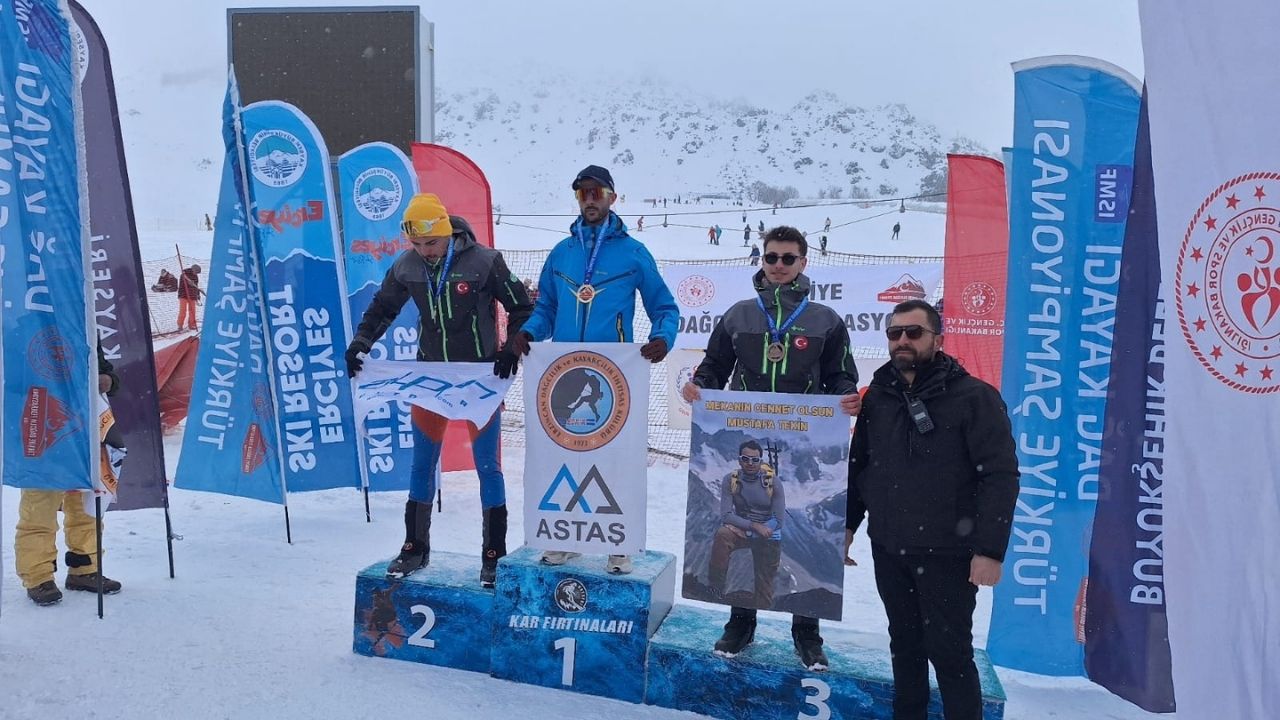Erciyes’te Erzincan Fırtınası Dağ Kayağında Rekor Madalya 4