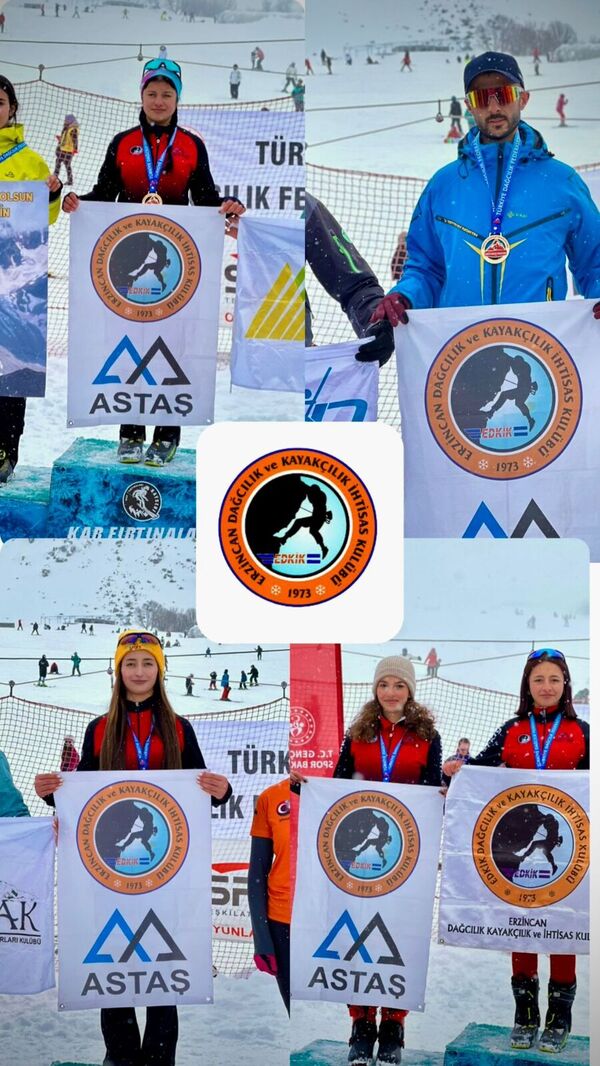 Erciyes’te Erzincan Fırtınası Dağ Kayağında Rekor Madalya 5