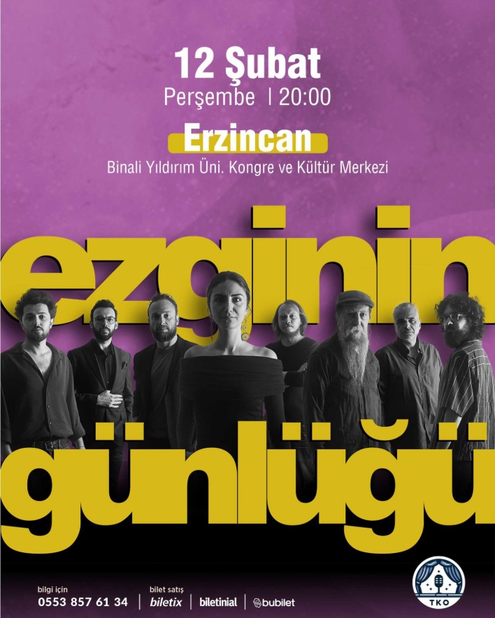 Ezginin Günlüğü Erzincan Konser