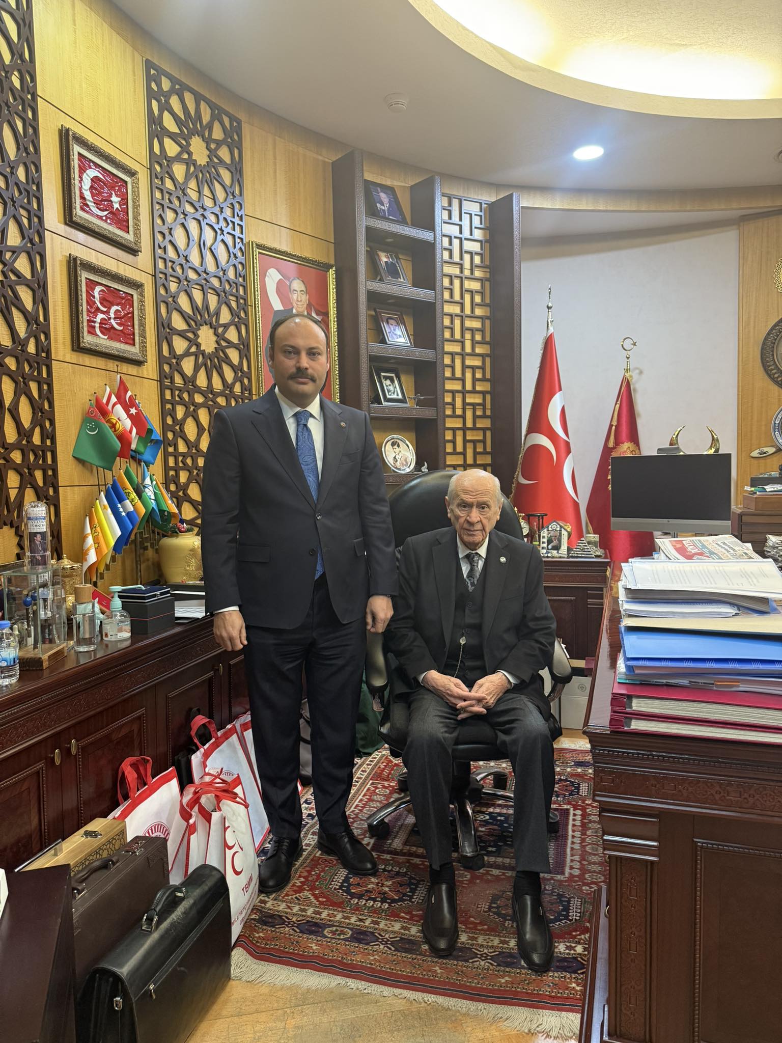 Mhp Il Başkanı Devlet Bahçeli Ziyaret