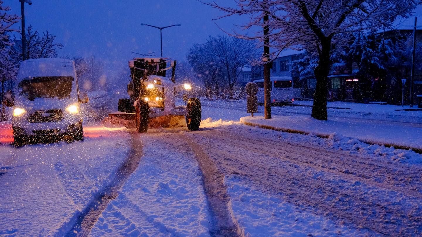 Erzincan Karla Mücadele Ekipleri