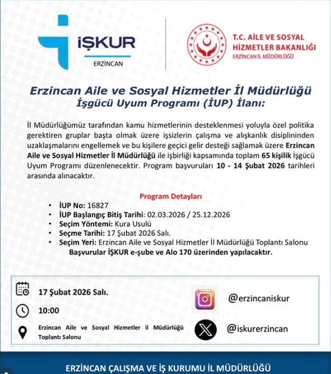 Aile Sosyal Politikalar Işçi Alımı