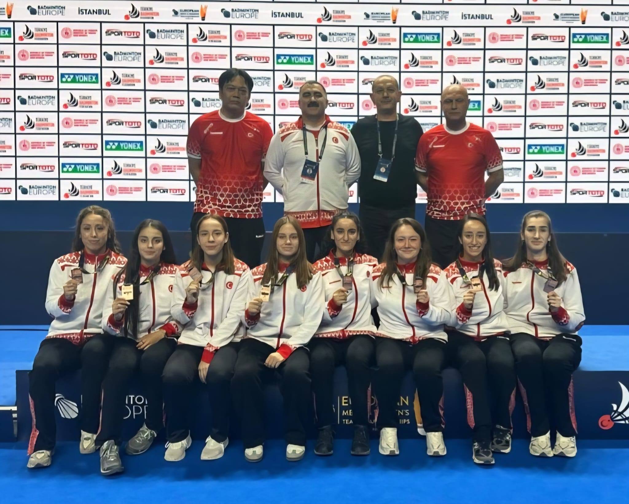 Badminton Kadın Milli Takımımız Avrupa Üçüncüsü Oldu (2)