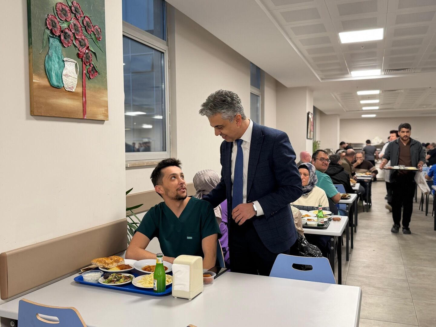 Erzincan'ın Başkhekimi, Iftarda Personeller Bir Araya Geldi (2)