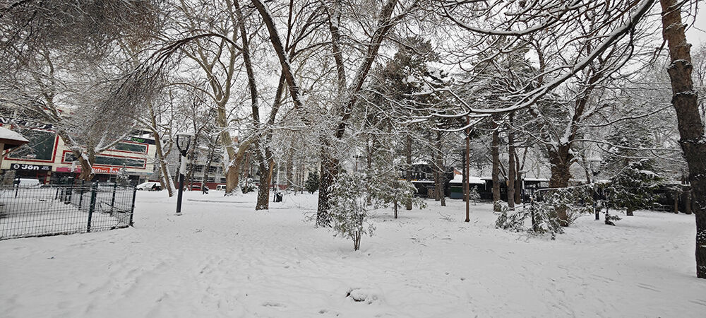 Mart Kapıdan Baktırdı Erzincan Beyaza Büründü1