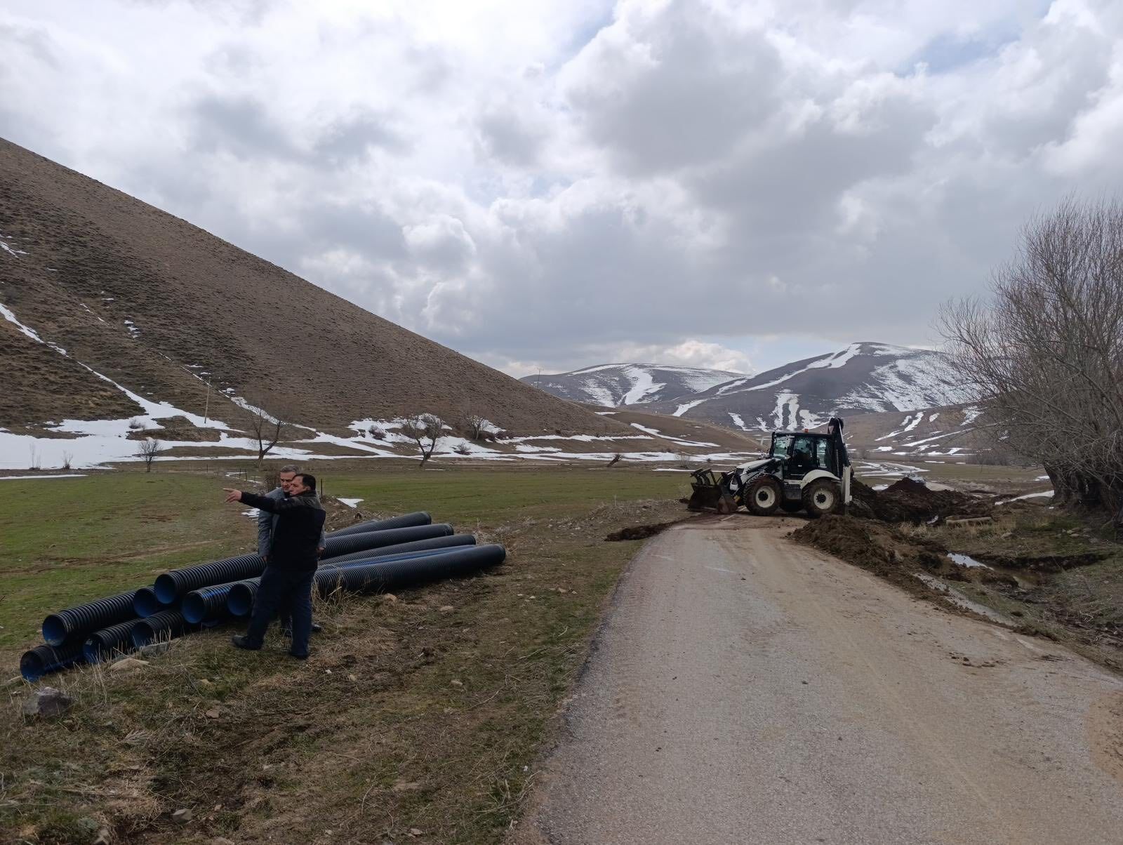 Otlukbeli Yol Çalışmaları (3)-1