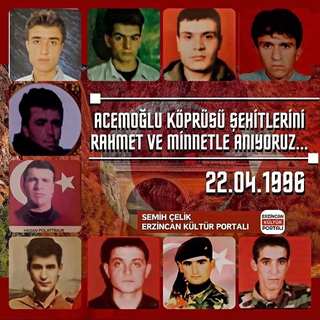 Acemoğlu Köprüsü Şehitleri Dualarla Anıldı (3)