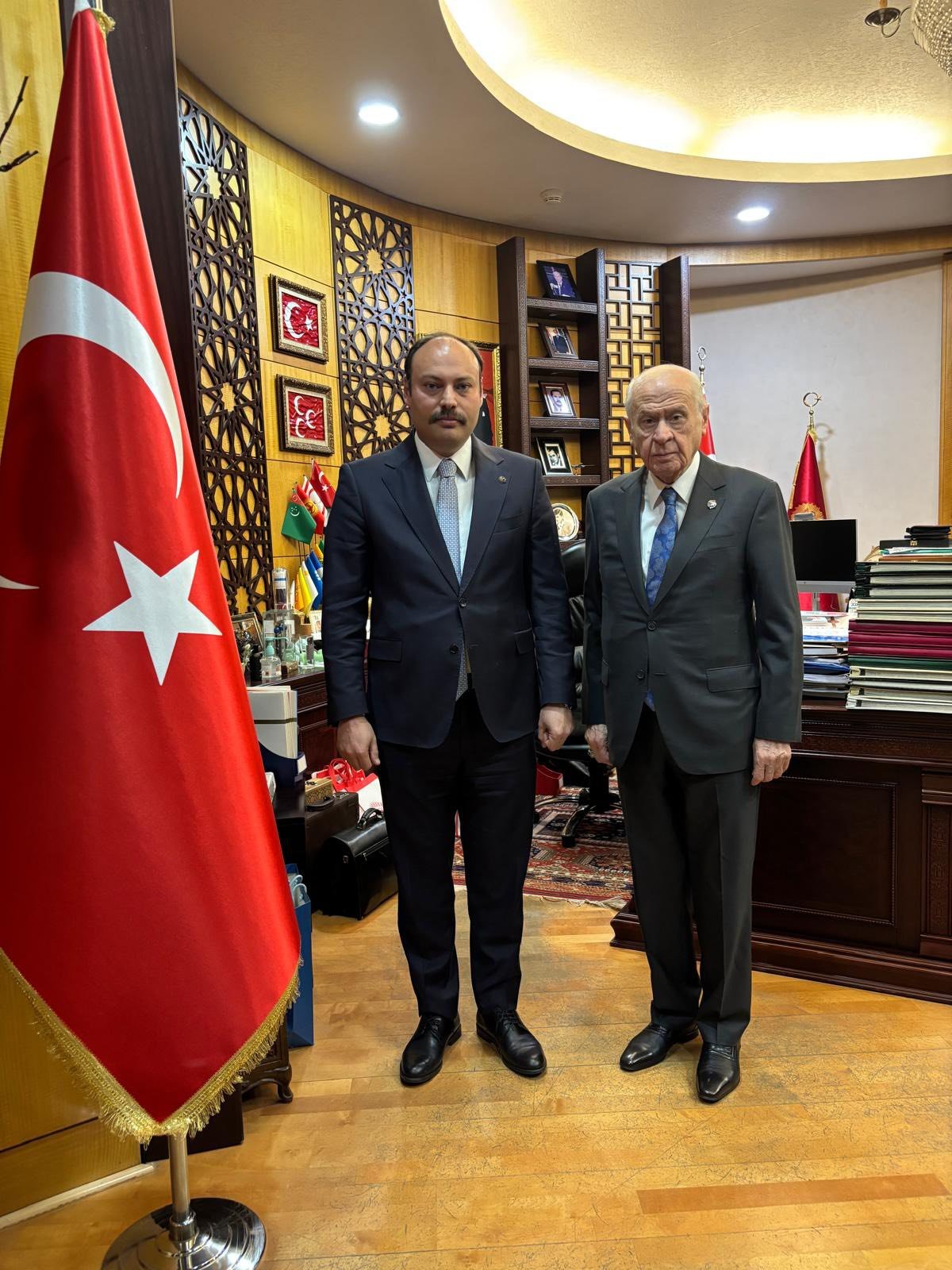 Bahçeli Özarslanı Kabul Etti (1)