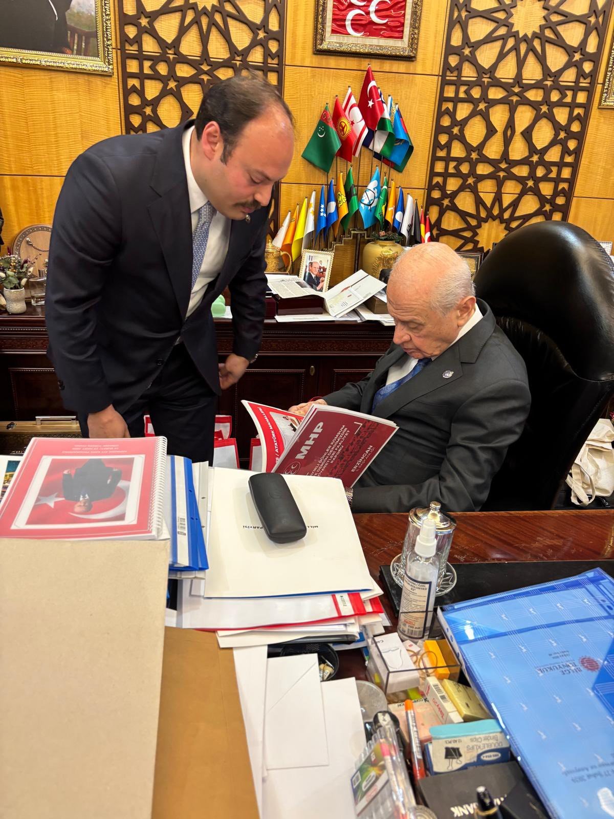 Bahçeli Özarslanı Kabul Etti (3)