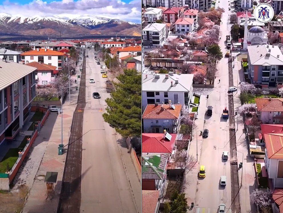 Erzincan’da Asfalt Seferberliği: Yollar Yenileniyor!