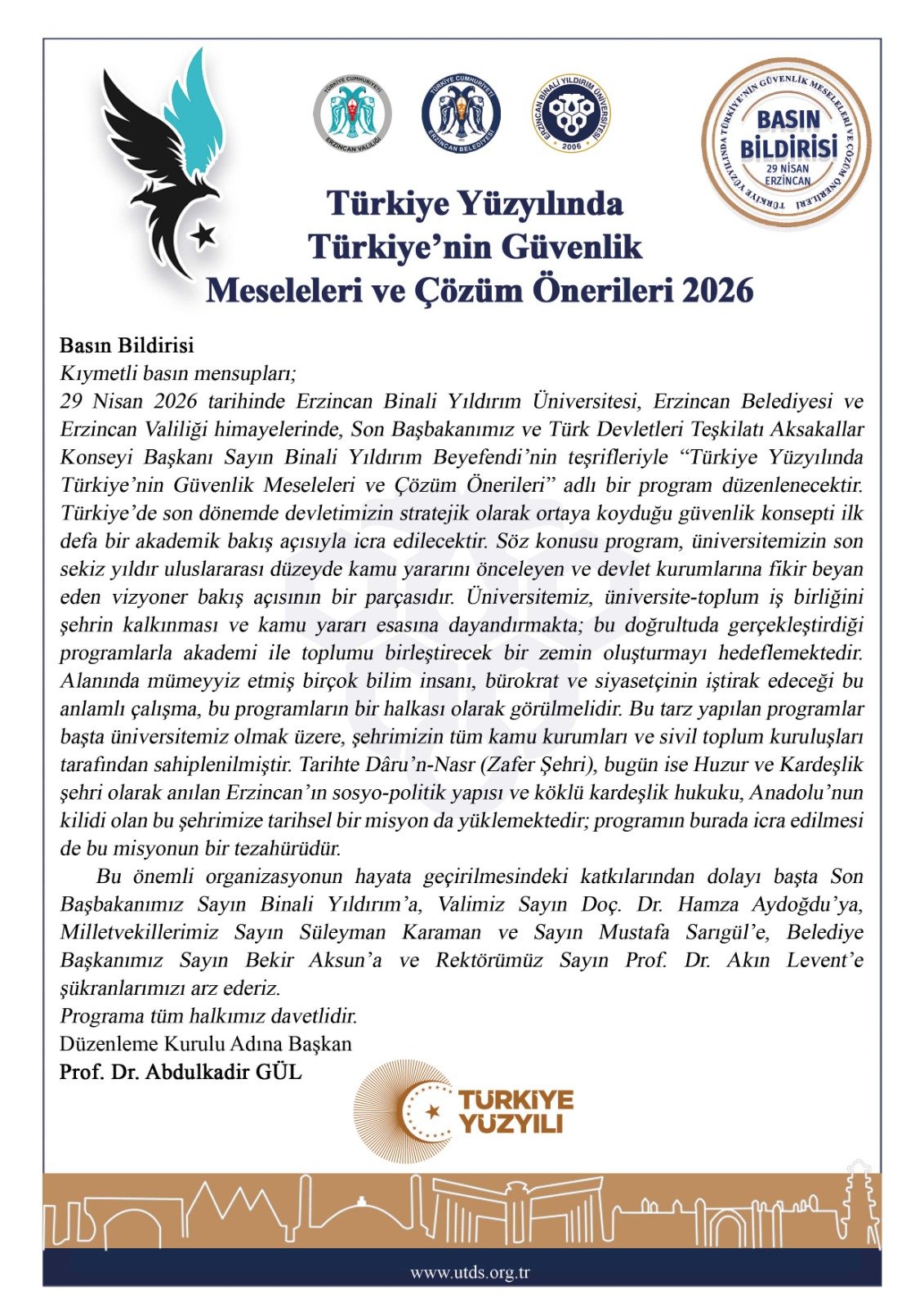 Erzincan’da Kritik Zirve Türkiye’nin Güvenlik Yol Haritası Masaya Yatırılıyor