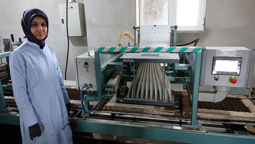 Erzincan’da Son Teknolojik Makineyle Fide Üretimi Yapılıyor1