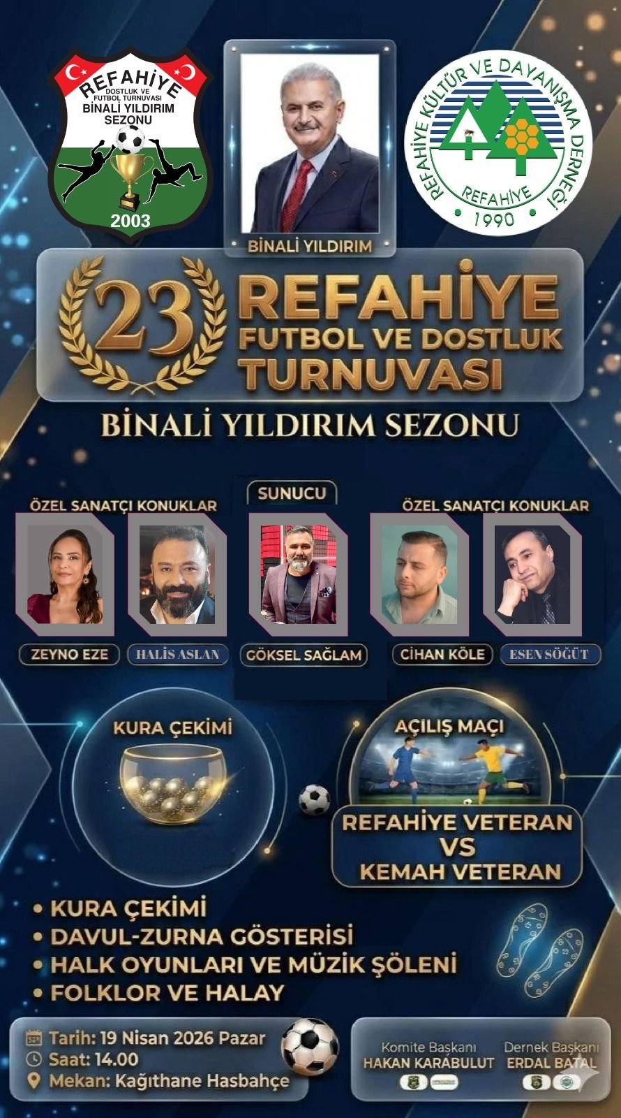 Refahiye Binali Yıldırım Sezonu