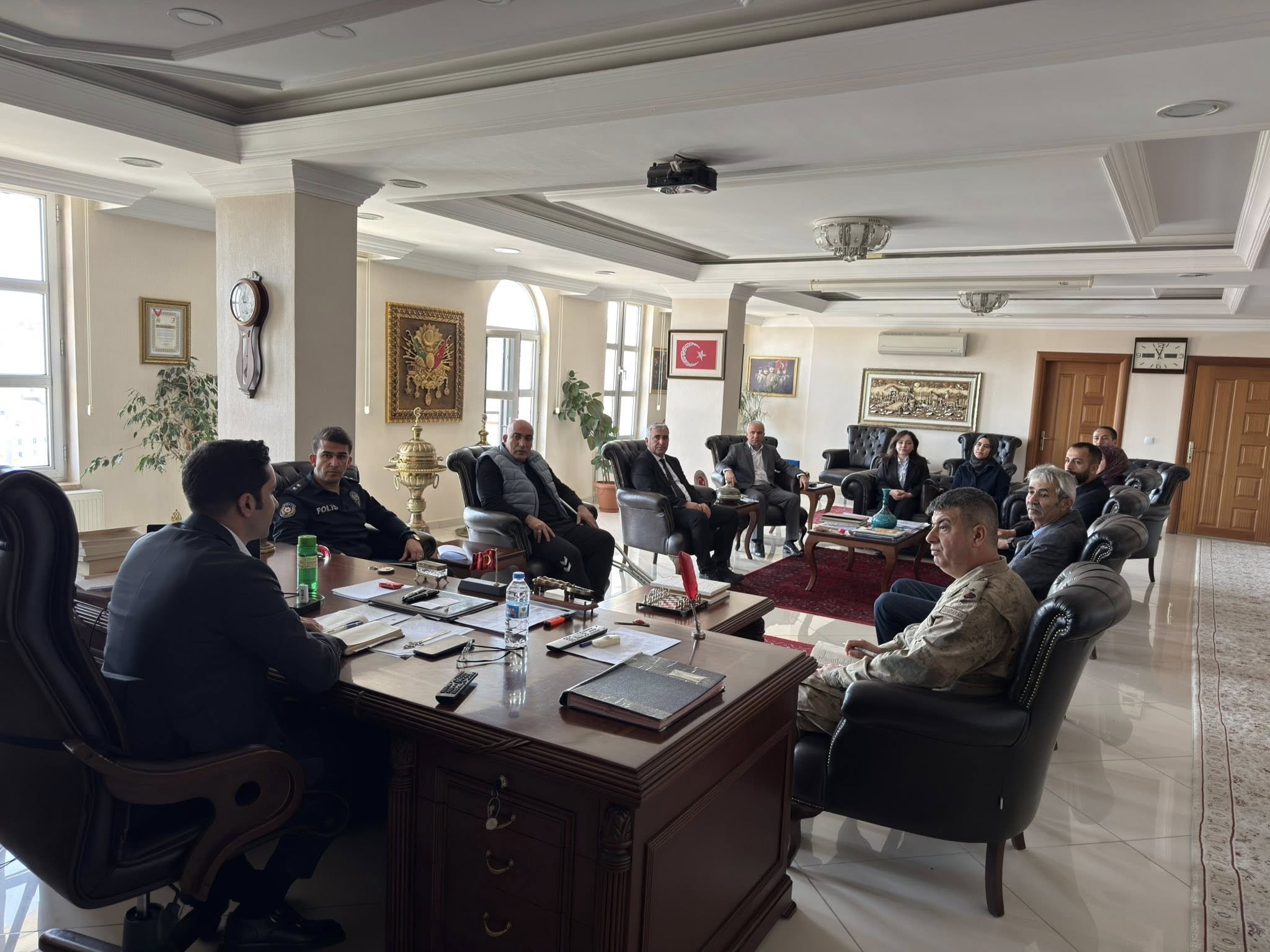 Refahiye Kaymakamı Güvenlik Toplantı 1