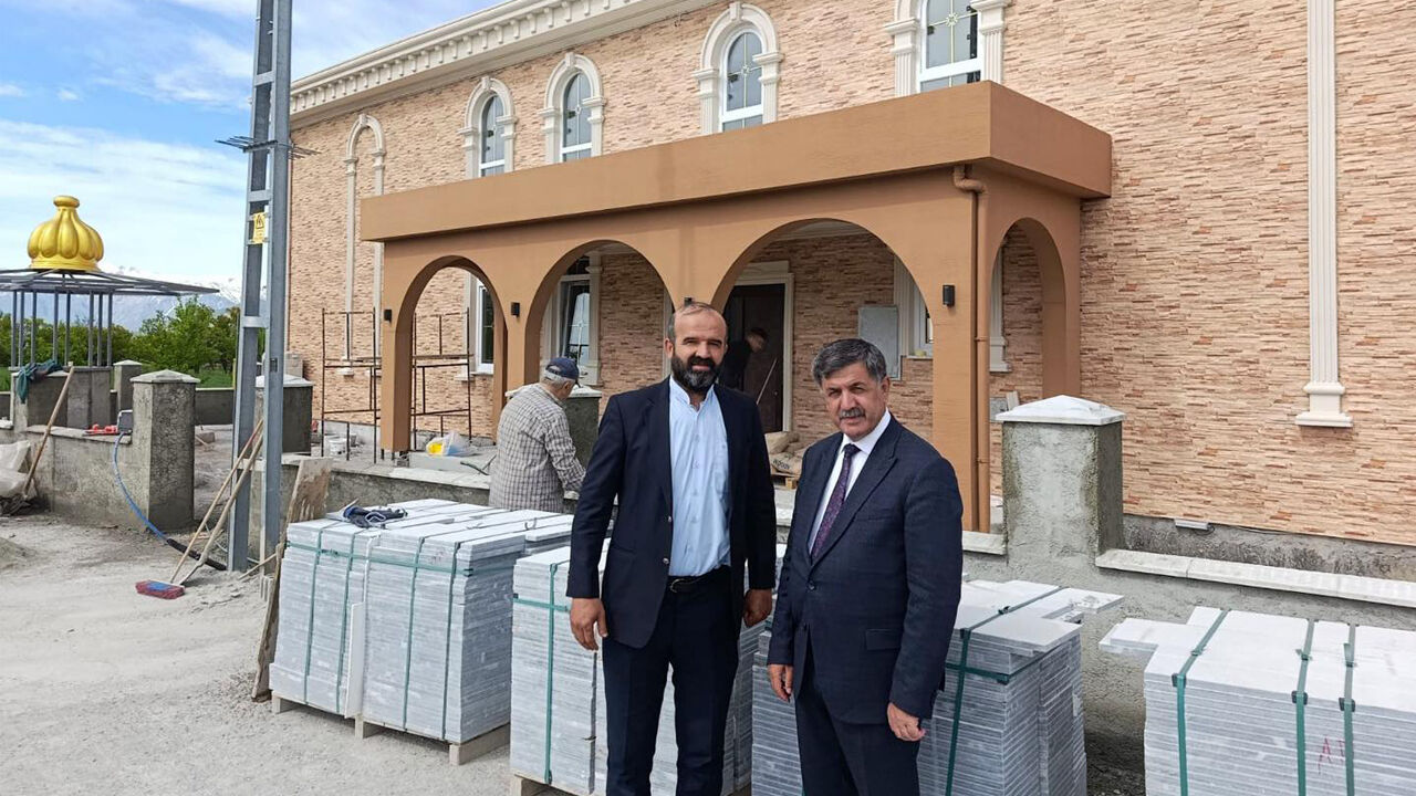 Başkan Aksun Cami İnşaatına Ziyaret.1