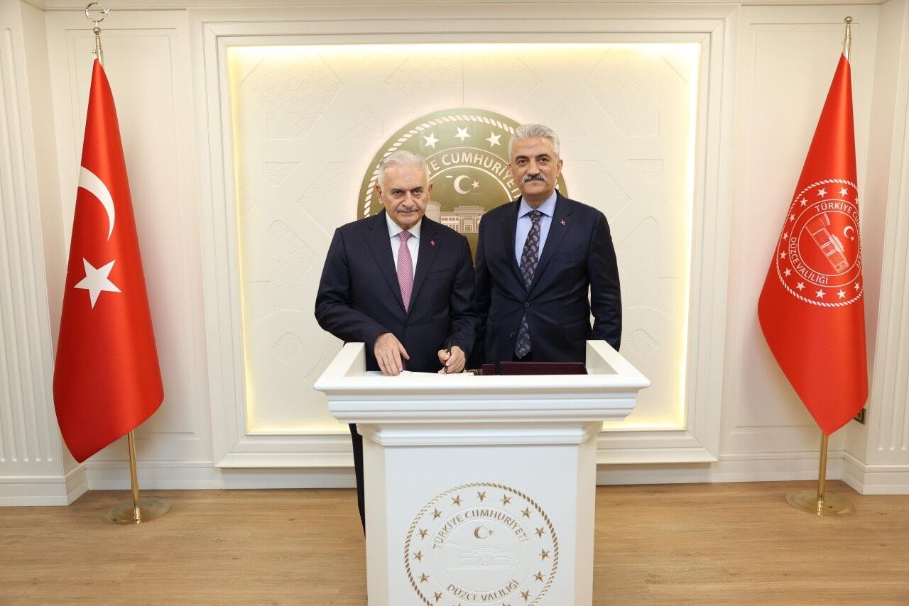Binali Yıldırım Düzcede (6)