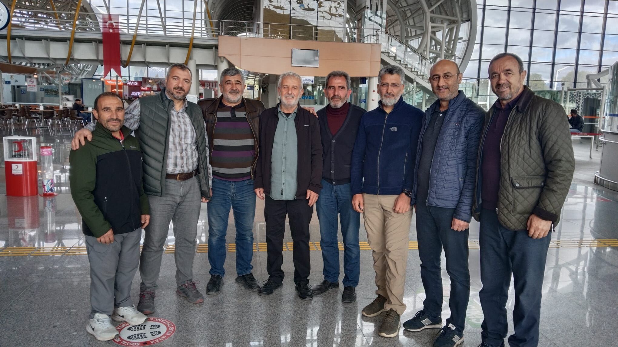 Erzincan Kafilesi Dualarla Uğurlandı