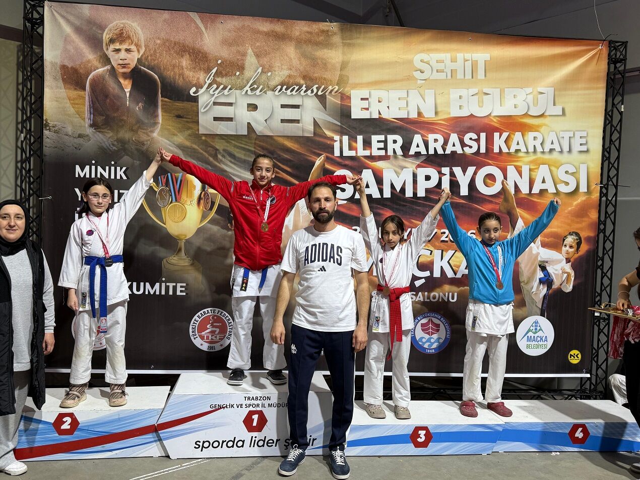 Erzincan'da Trabzon'a Karate Rüzgarı 2. Şehit Eren Bülbül Şampiyonası'nda Sporcularımızdan Gururlandıran Başarı!