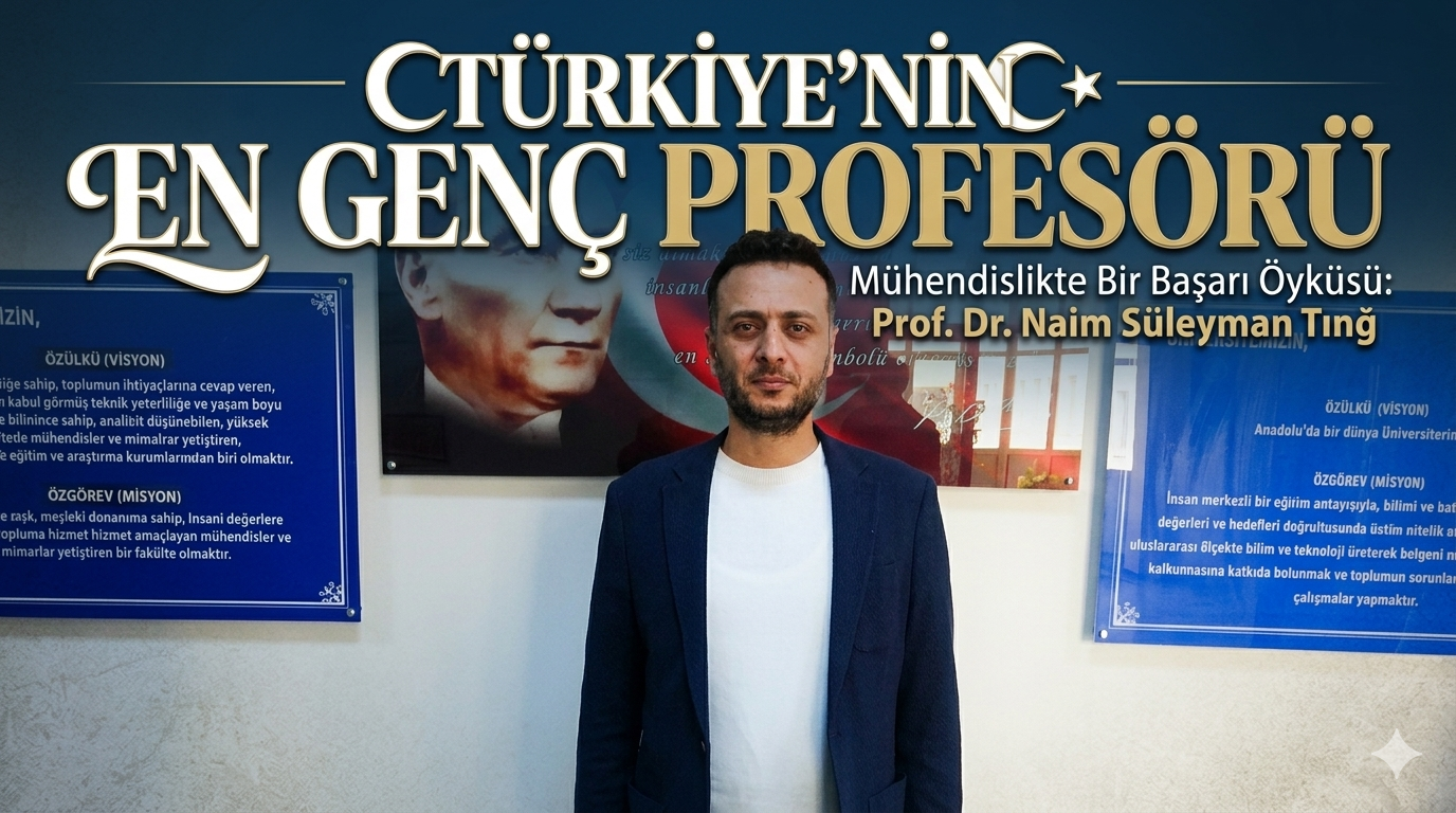 Erzincan’da Türkiye’nin en genç profesörü