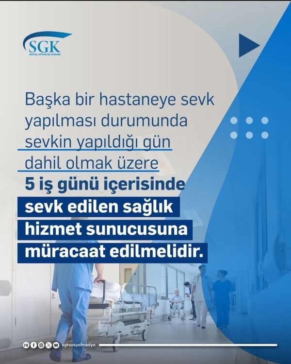Sgk Sevk Yapıldığı Beş Gün Kuralı