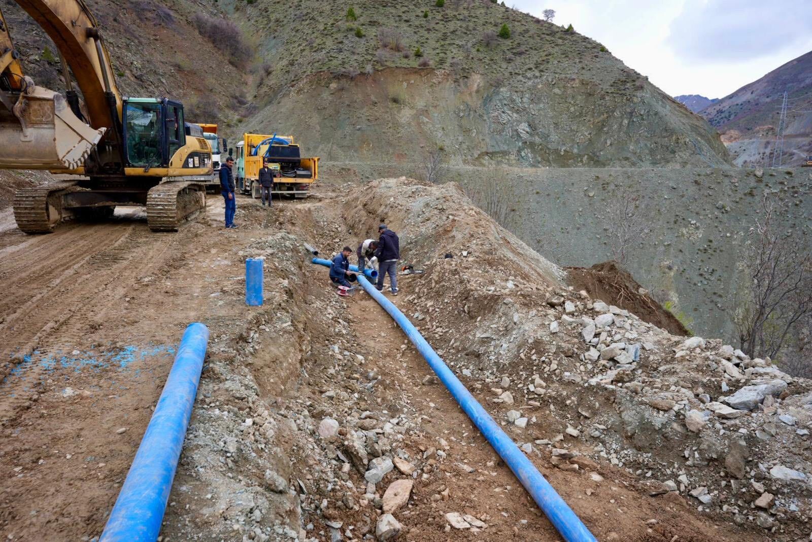 Üzümlü Heyelan Sonrası Çalışma (2)