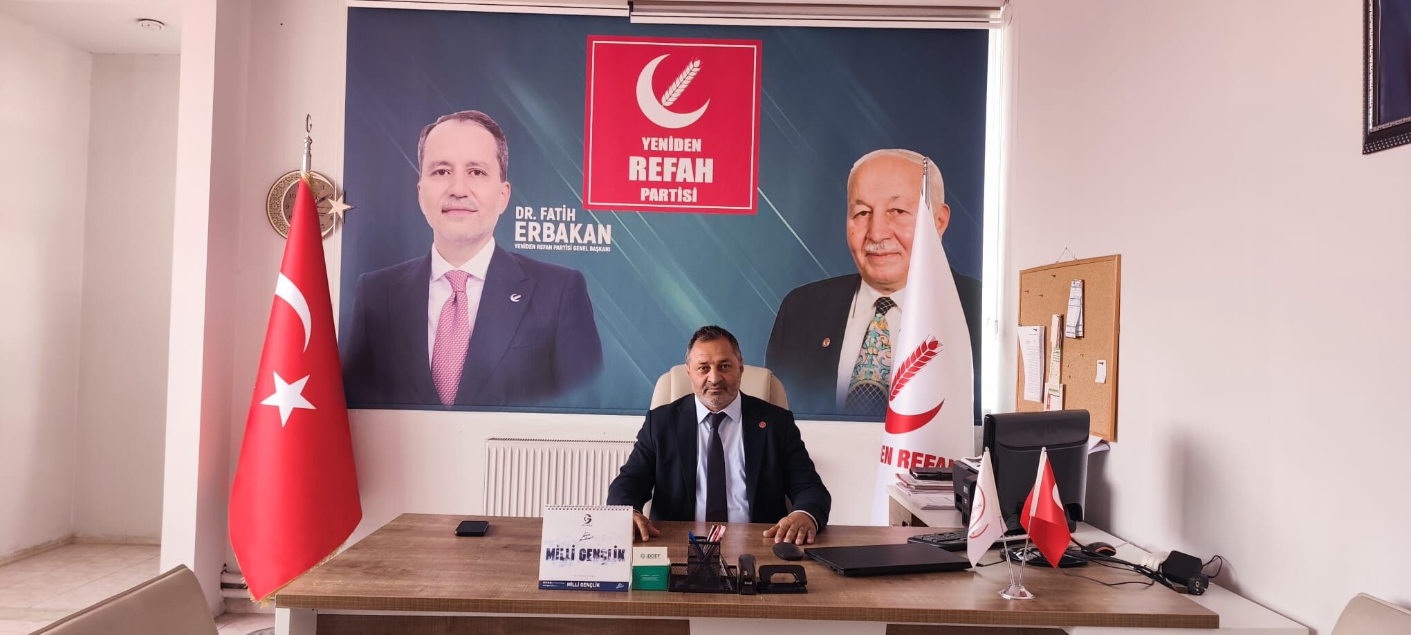 Yeniden Refah Partisi Başkanı Ahmet Kalkan