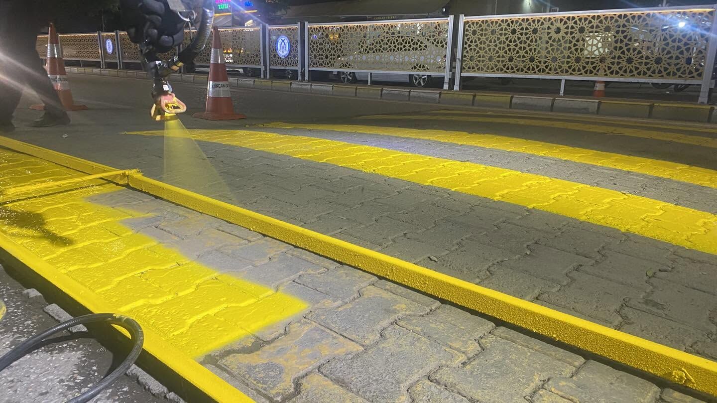 erzincan yol çizgi boyama