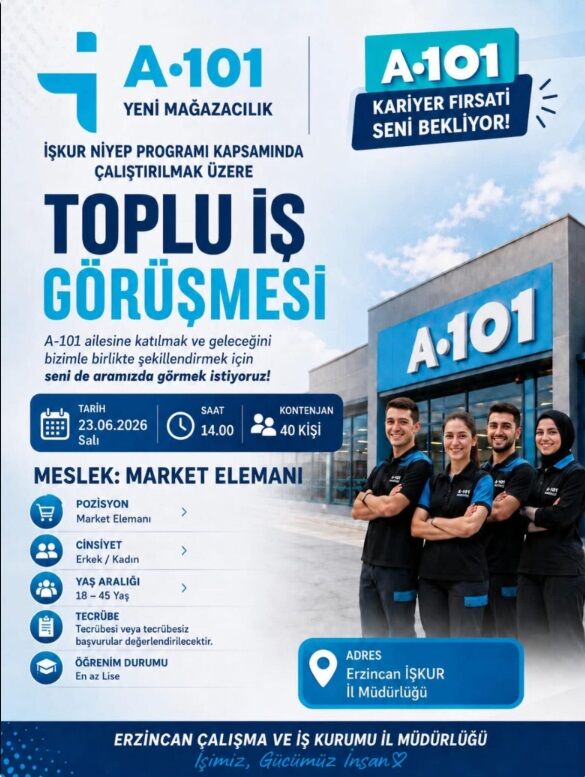 A101 Personel Alımı