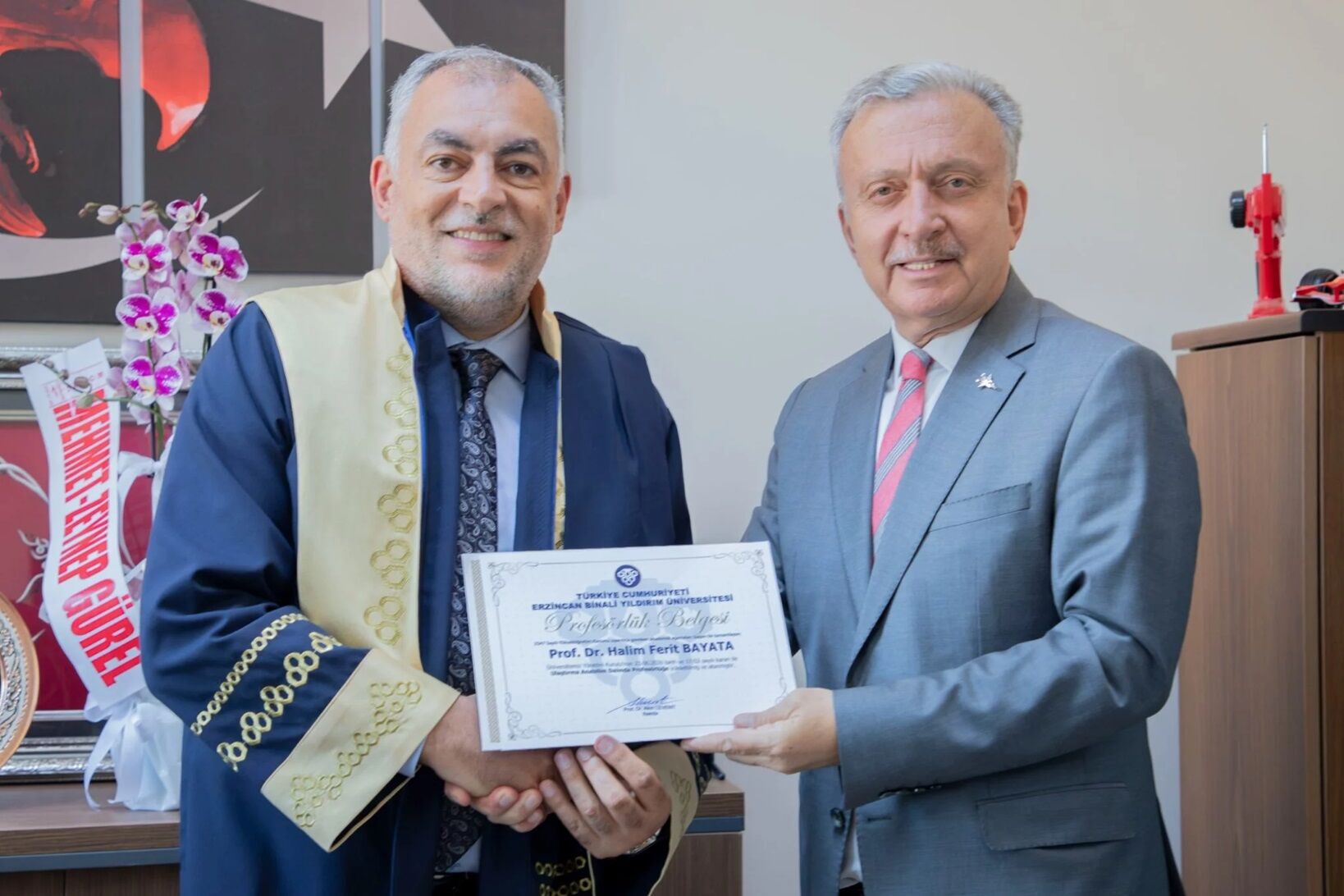 Erzincan'da 4 Profesörlük, 5 Doçentlik Verildi...