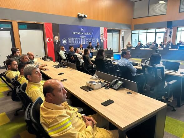 Erzincan Alarmda Orman Yangınlarına Karşı Tüm Kurumlar Aynı Masada2