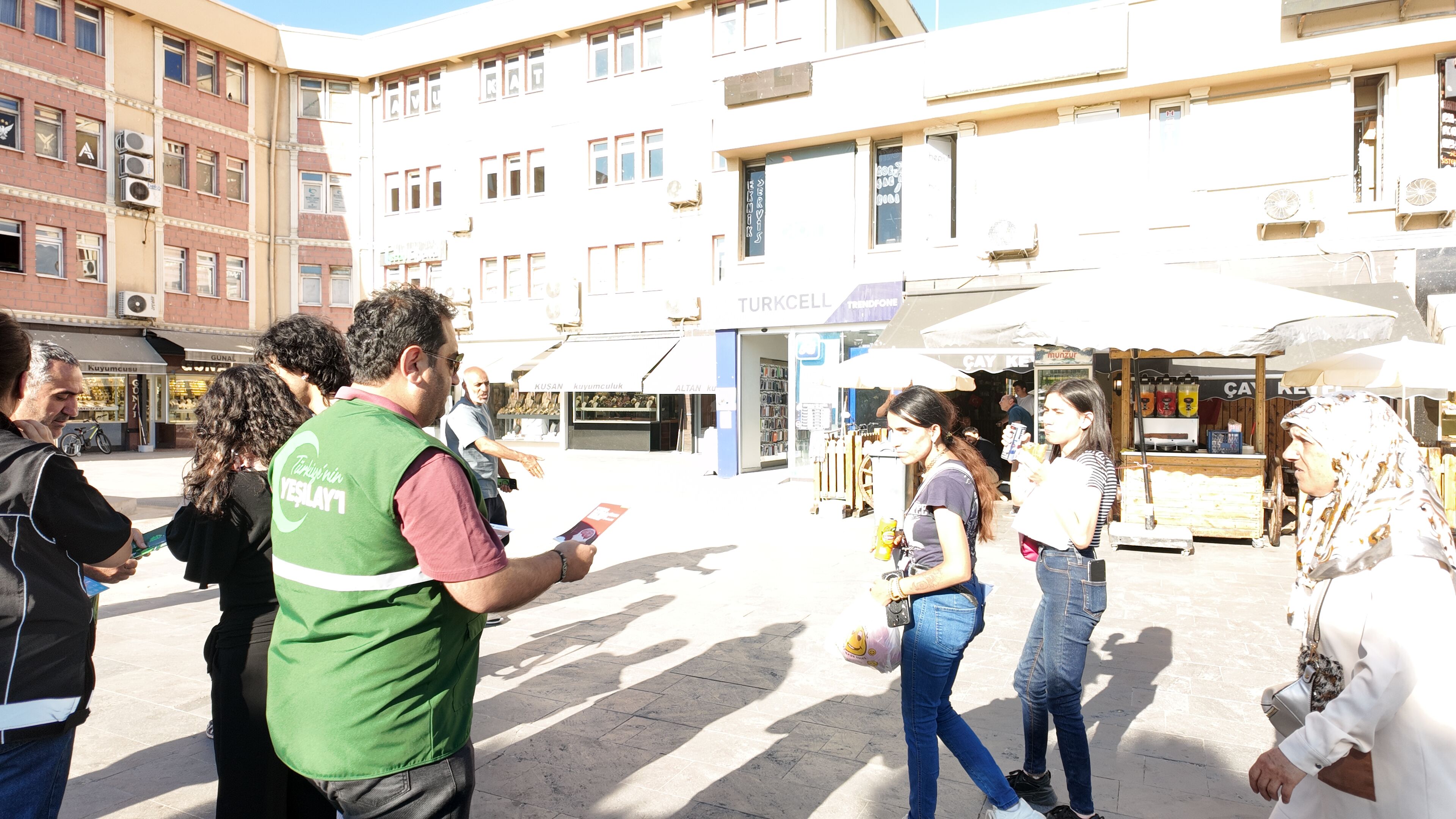 Erzincan'da Zararlı Alışkanlıklara Karşı Tek Yürek Sokaklar Farkındalık Mesaj1