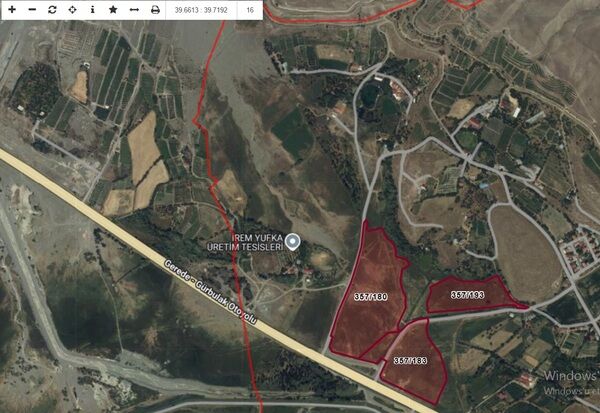Erzincan'ın Üzümlü İlçesi Karakaya Köyü İmar Değişikliği Parselleri 1