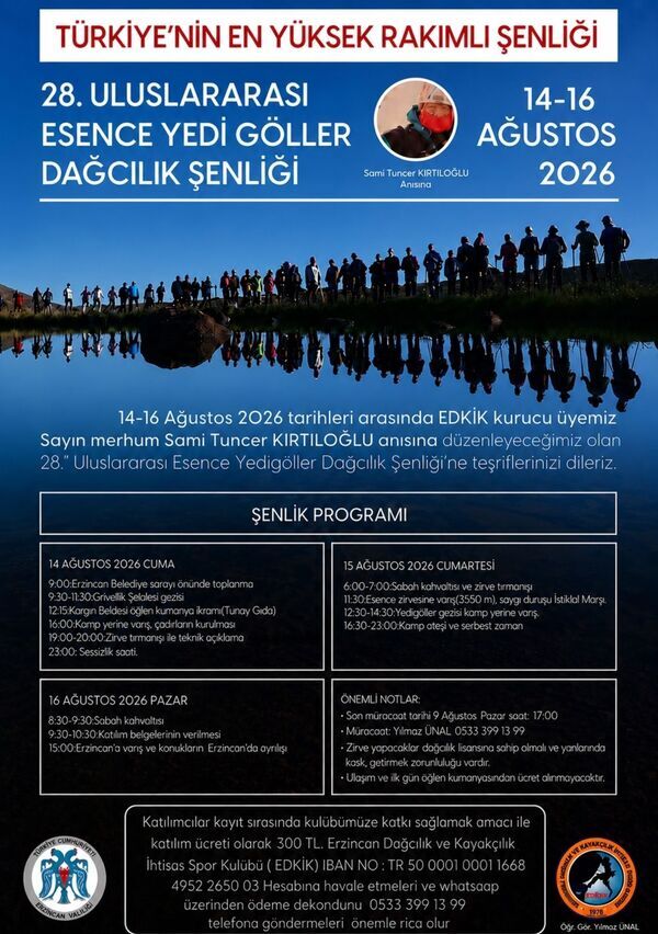 Esence Yedigöller Şenliği 2026