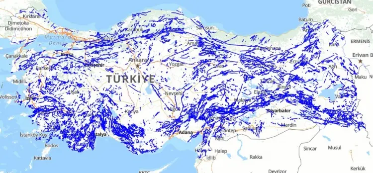 Mta’dan Diri Fay Güncellemesi Türkiye’de 215 Yeni Fay Hattı Tespit Edildi 2