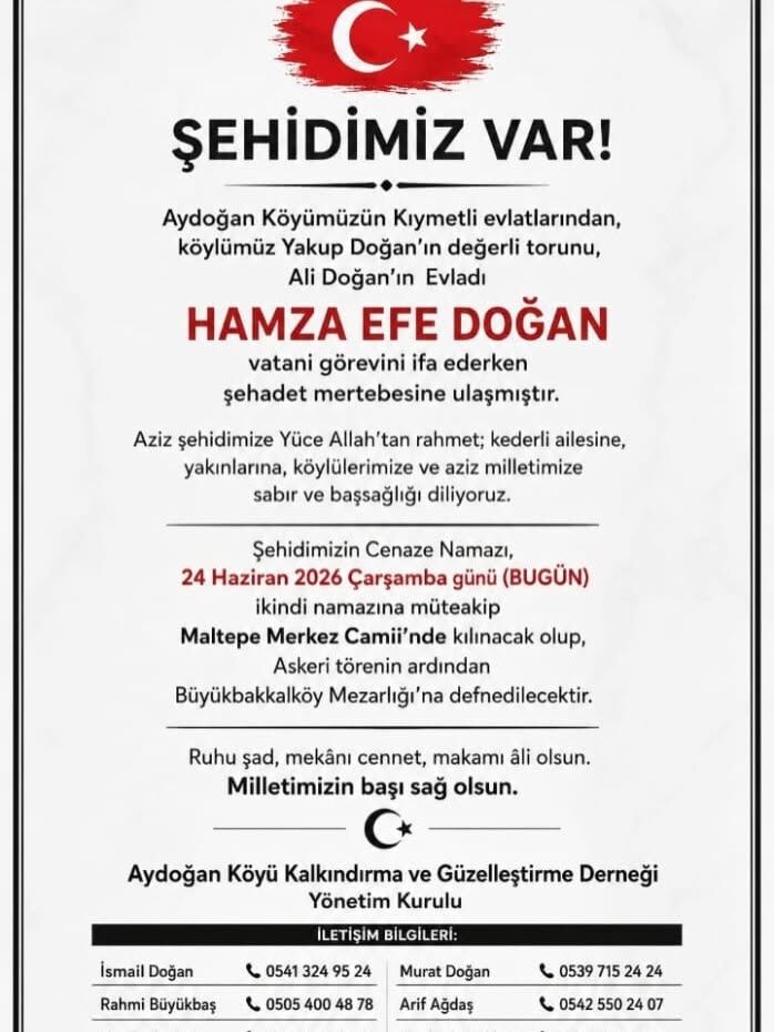 Şehit Duyuru