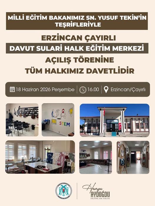 Yusuf Tekin Erzincan Geliyor