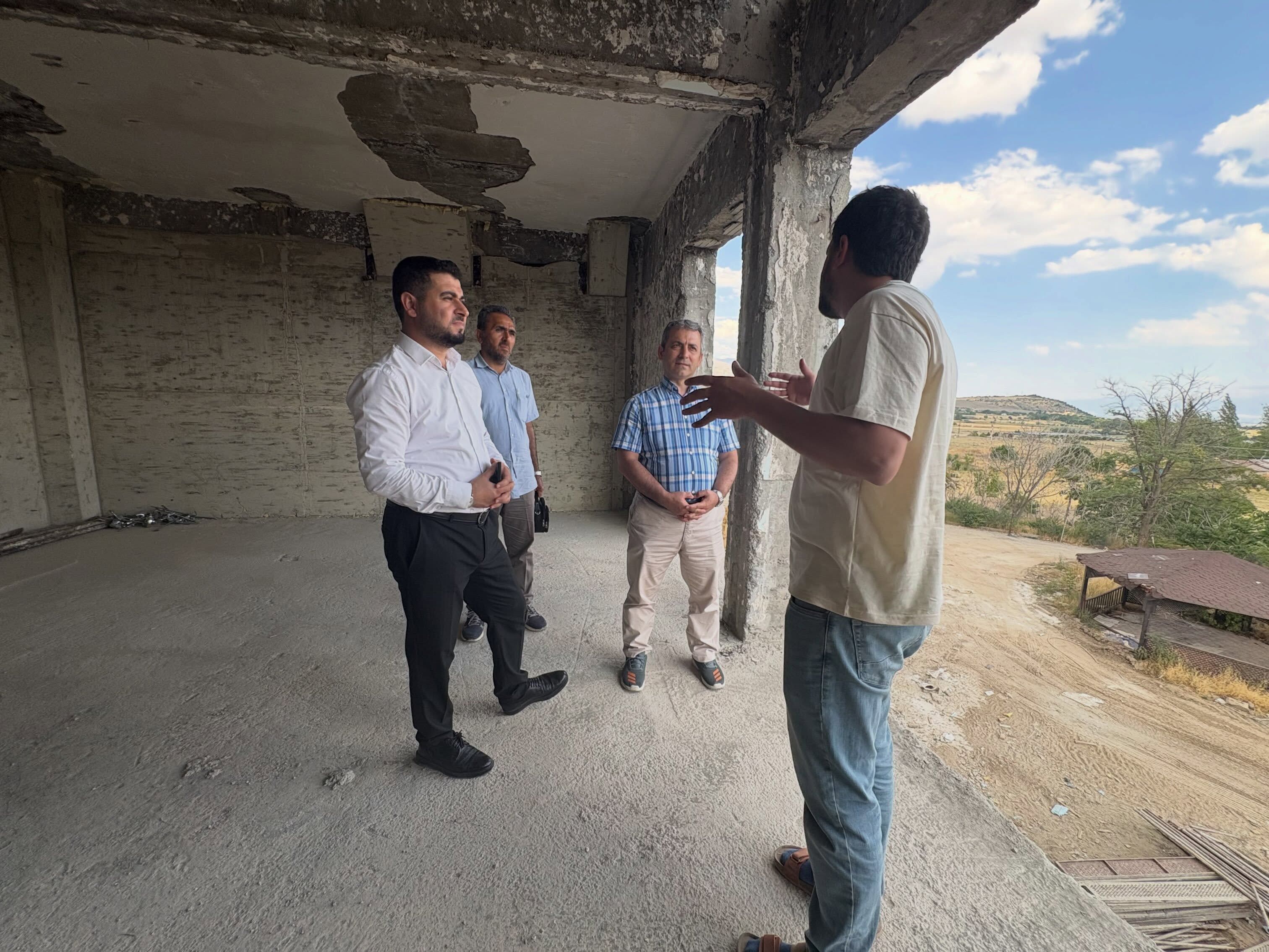 Başmüfettiş Taşan Erzincan’da İncelemelerde Bulundu (1)