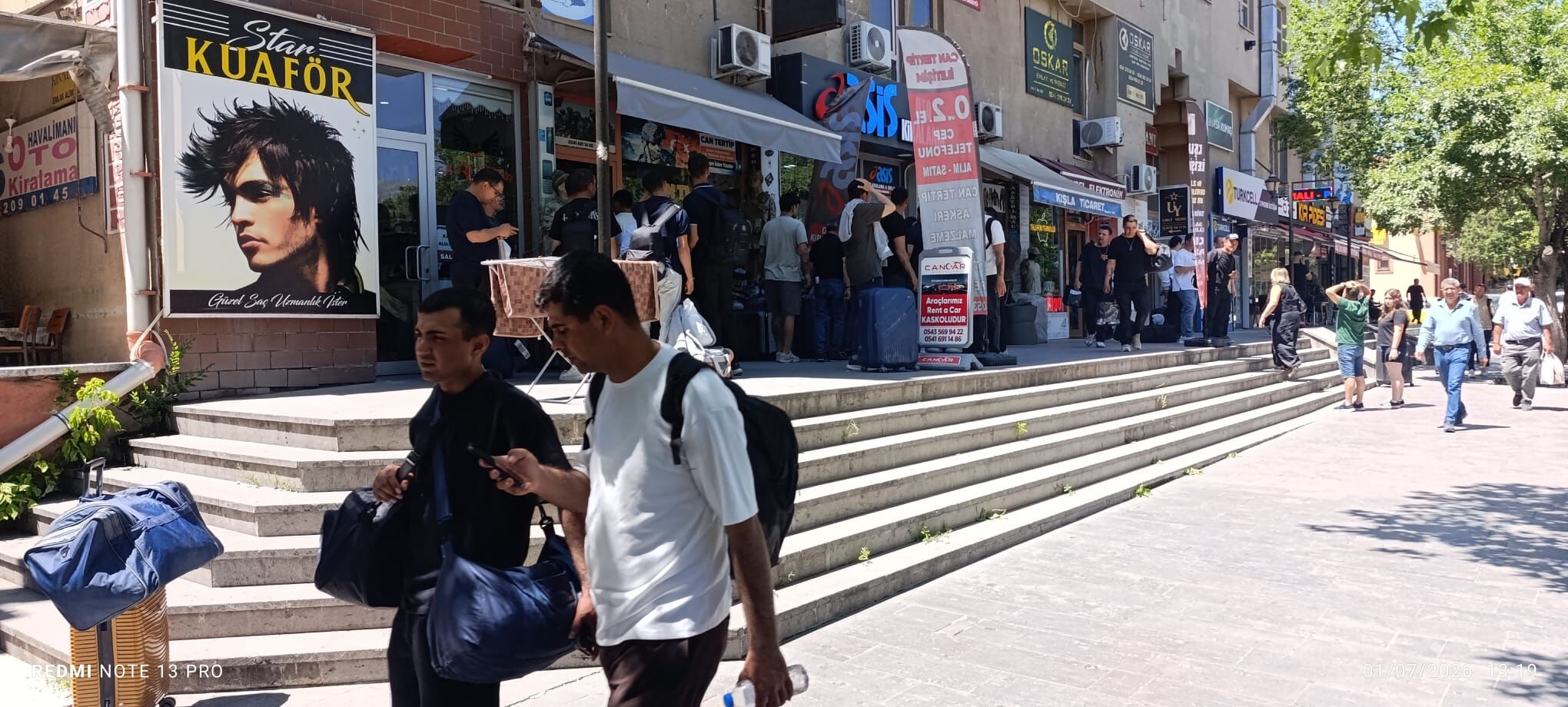 Bedelli Askerler Erzincan'ı Hareketlendirdi! Caddeler Ve İş Yerleri Dolup Taştı1