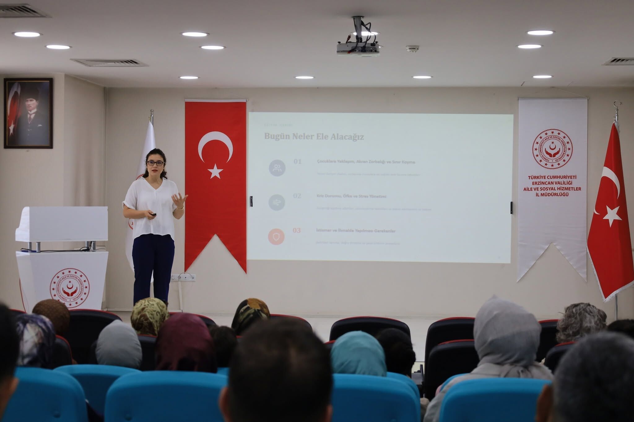 Erzincan'da Göreve Yeni Başlayan Bakım Personeline Menti Mentör Eğitimi (1)