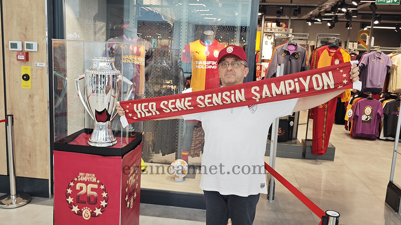 Galatasaray’ın 26’Incı Şampiyonluk Kupası Erzincan’da.11