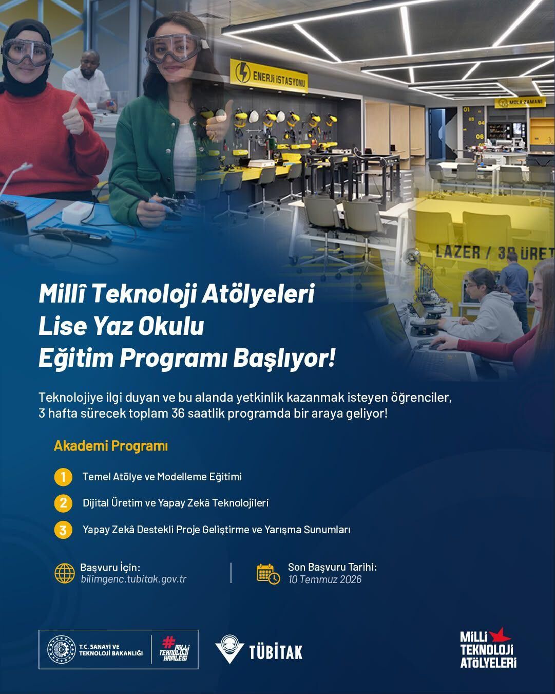 Tübtak Başvuru