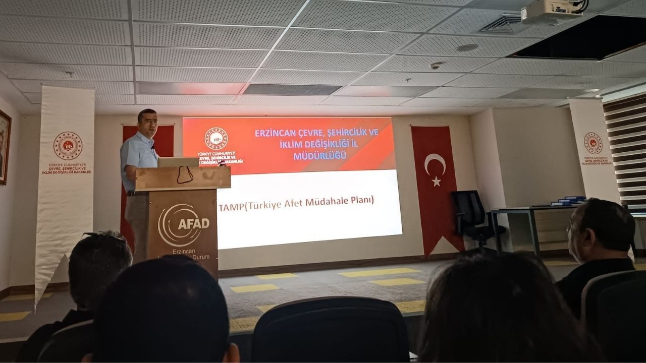 Türkiye Afet Müdahale Planı (Tamp) Kapsamında Eğitim Erzincan 1