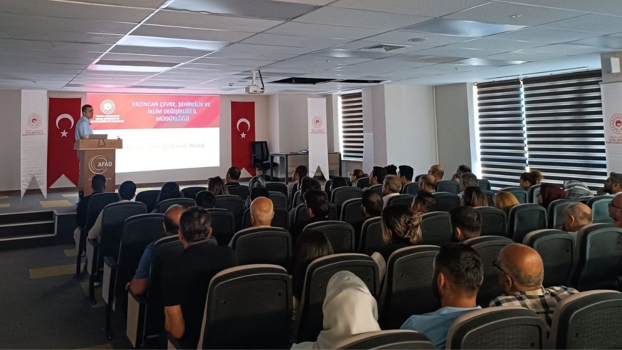 Türkiye Afet Müdahale Planı (Tamp) Kapsamında Eğitim Erzincan