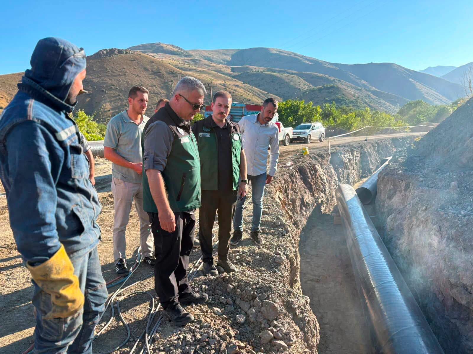 Ballı Barajı’nda Sona Doğru! Dsi̇ 8. Bölge Müdürü Çalışmaları Yerinde İnceledi (2)
